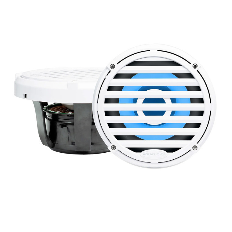 Aquatic AV Elite 10" RGB Subwoofer - White - EL412