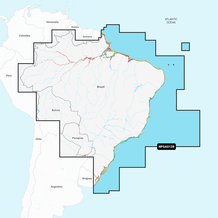 Navionics Platinum+ NPSA012R - Brazil - 010-C1461-40