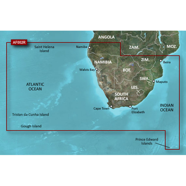 Garmin BlueChart g3 Vision HD - VAF002R - South Africa - microSD/SD - 010-C0748-00