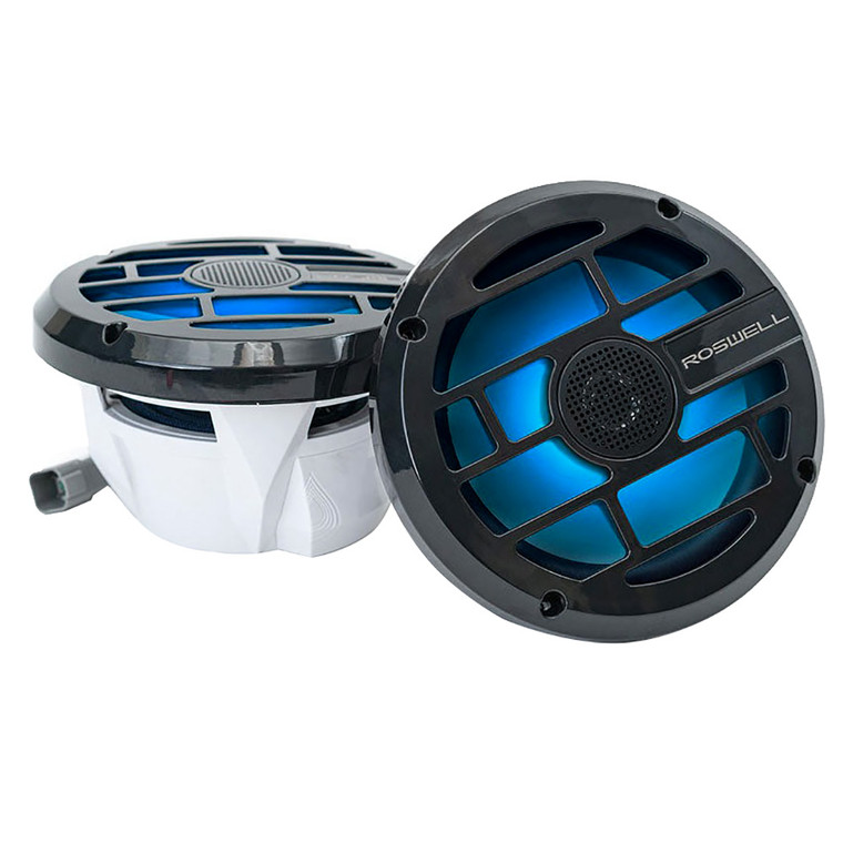 Roswell R Series 6.5&rdquo; Marine Speakers - Anthracite Grille - 60W RMS & 120W Peak Power - C920-1902