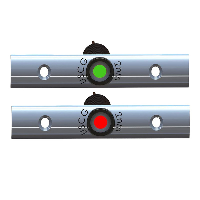 TACO Rub Rail Mounted LED Navigation Light Set - 4" w/Deutsch Plug Port & Starboard - F38-6810B-1