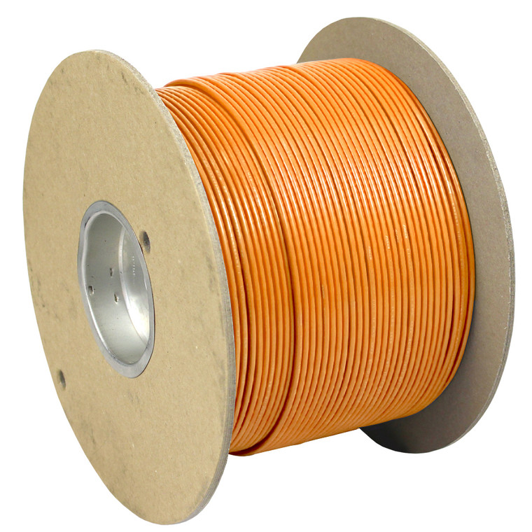 Pacer Orange 14 AWG Primary Wire - 1,000'  - WUL14OR-1000