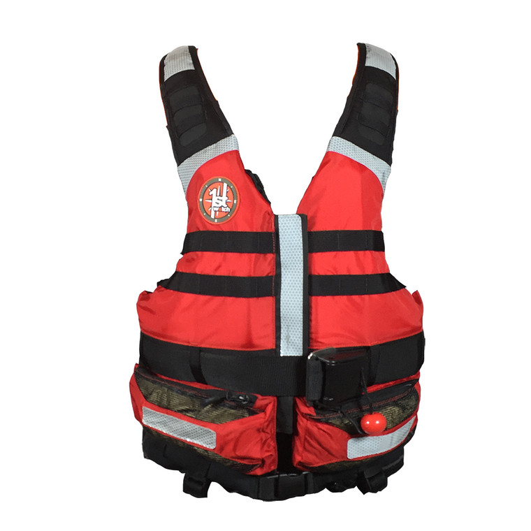 First Watch SWV-100 Rescue Swimmers' Vest - Red/Black - SWV-100-RD