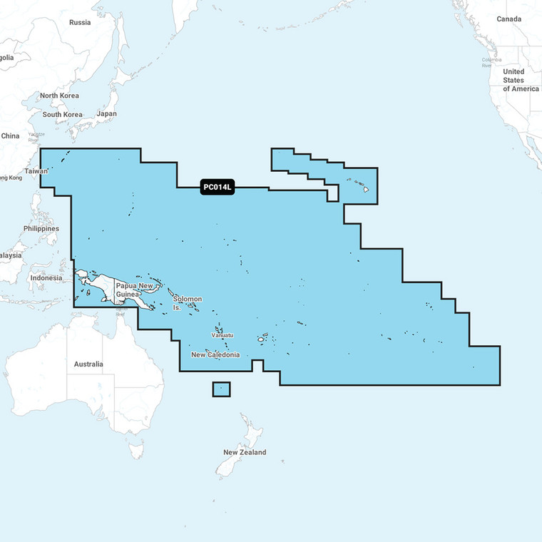 Garmin Navionics Vision+ NVPC014L Pacific Islands - 010-C1279-00