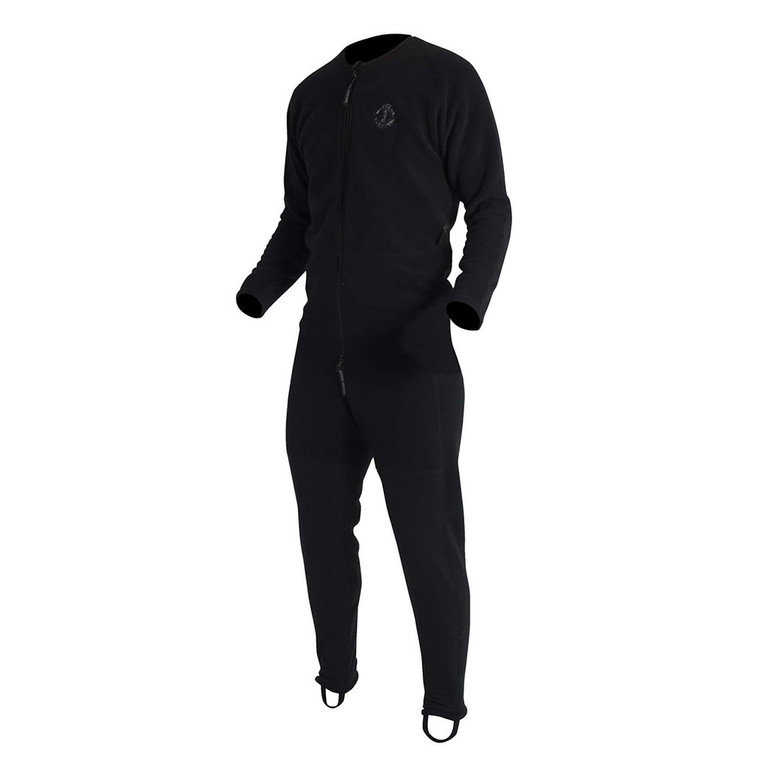 Mustang Sentinel Series Dry Suit Liner w/Drop-Seat - L2 - Black - MSL601GS-13-L2