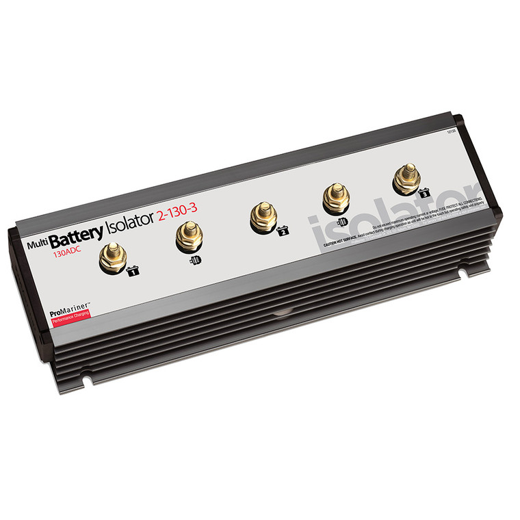 ProMariner Battery Isolator - 130 AMP - 2 Alternator - 3 Battery - 12133