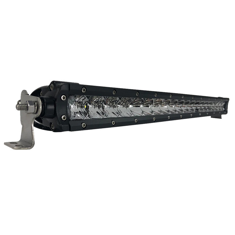 Black Oak 20" Single Row LED Light Bar - Combo Optics - Black Housing - Pro Series 3.0 - 20C-S5OS