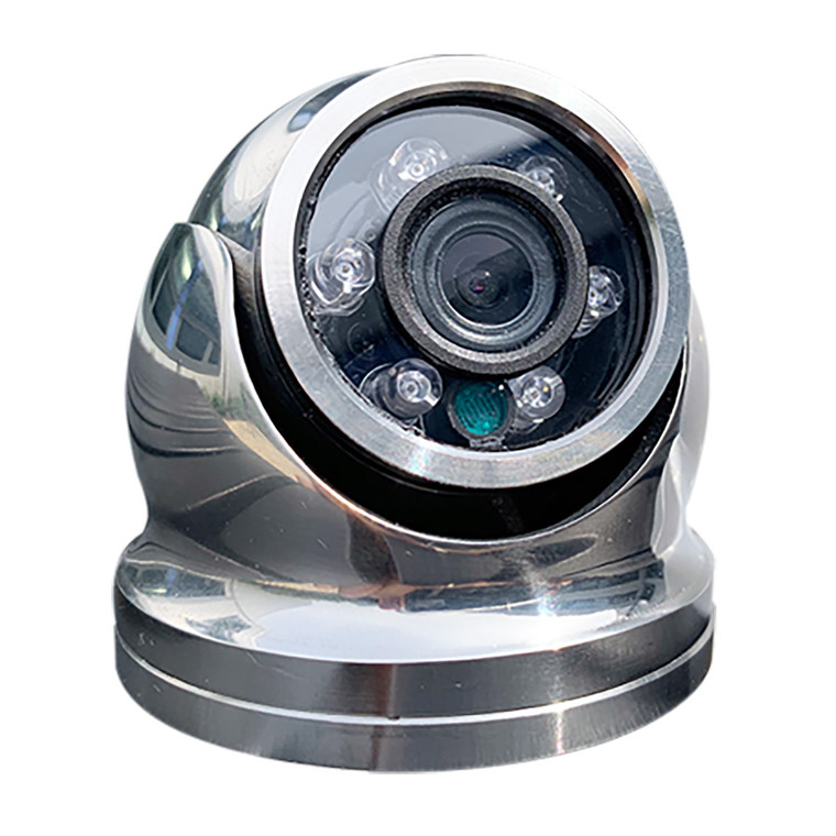Iris Hi-Resolution Analog Mini Dome Camera - 316 Stainless Steel - CVBS - TVI - 3.6 - IRIS-S060-36