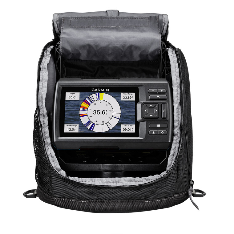 Garmin STRIKER Vivid 5cv Fishfinder Ice Fishing Bundle - 010-02551-04