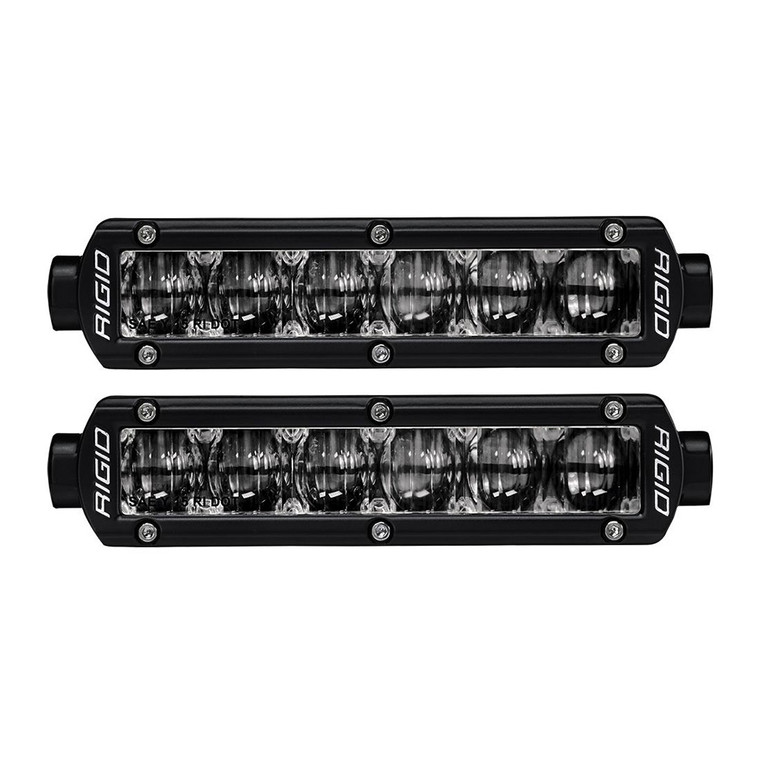 RIGID Industries SR-Series 6" SAE Fog Light - Compliant Pair - 906703