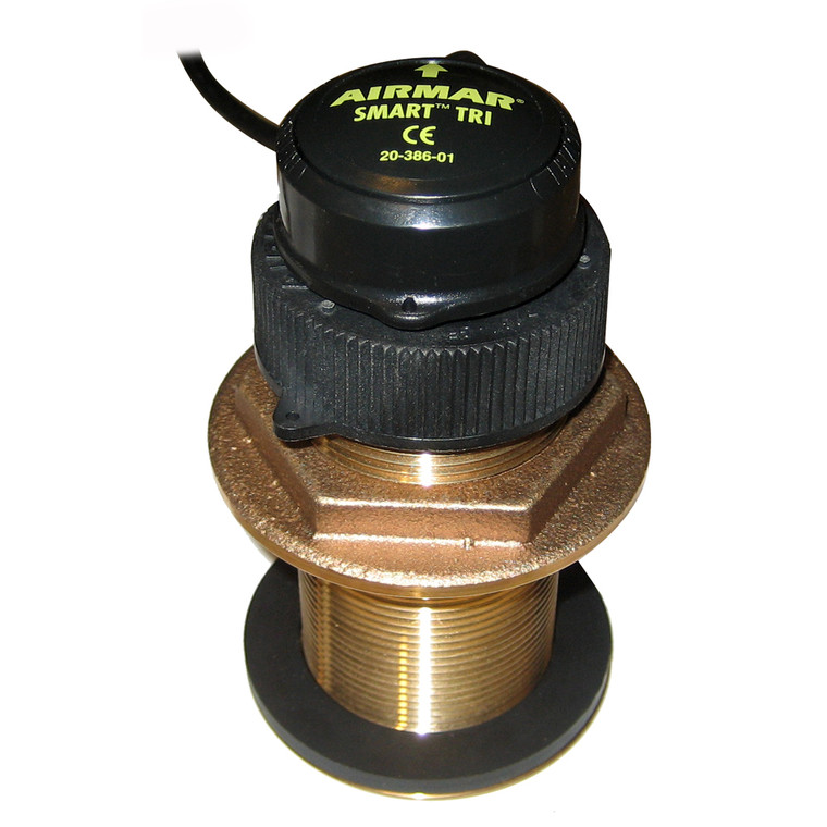 Furuno 235DST-MSE Bronze Thru-Hull, Digital Depth, Speed & Temp Sensor - 7-Pin - 235DST-MSE