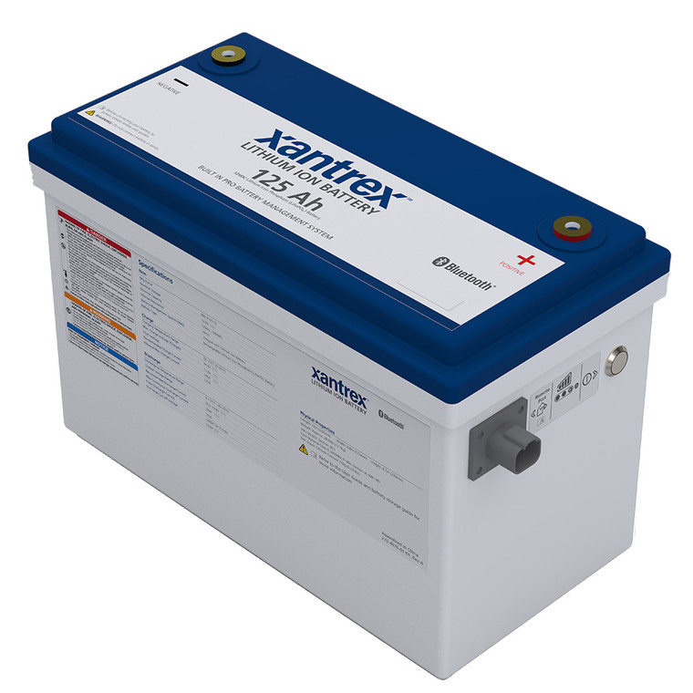 Xantex Lithium Ion Phosphate (LiFePO4) Battery - 125AH - 12VDC - 883-0125-12