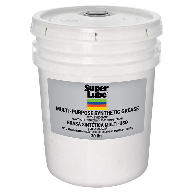 Super Lube Multi-Purpose Synthetic Grease w/Syncolon (PTFE) - 30lbs - 41030