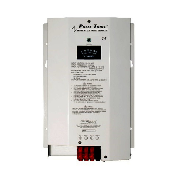 Newmar PT-24-8W Battery Charger - PT-24-8W