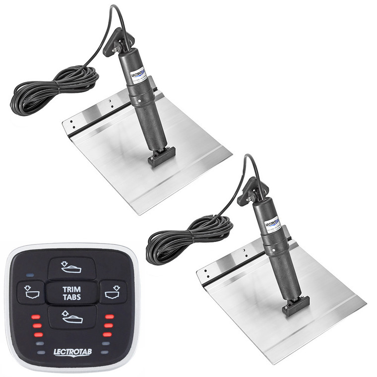 Lectrotab XKA Aluminum Alloy Trim Tab Kit w/MLC-1 Control - 9 x 12 - XKASML9X12A