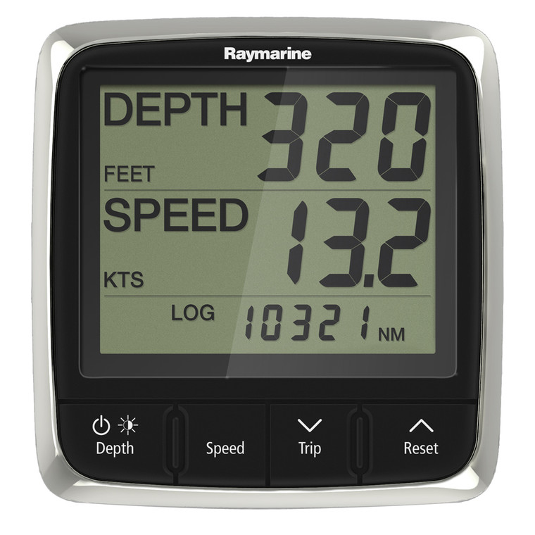 Raymarinei50 SeaTalkng Instruments - Tridata w/Thru-Hull Transducer - T70582