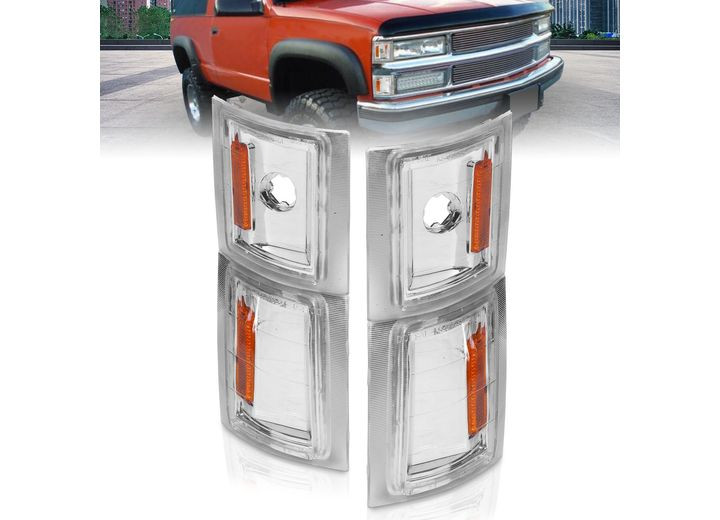 Anzo, Usa - 9498 Blazer(k5)/9499 C&k 1500/25003500 9499 Suburban/9599 Tahoe/corner Light - ANZ521041
