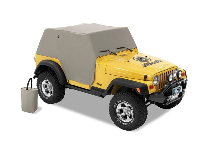 Bestop Inc. - 0406 Jeep Wrangler Unlimited All Weather Trail Covercharcoal - BES81038-09
