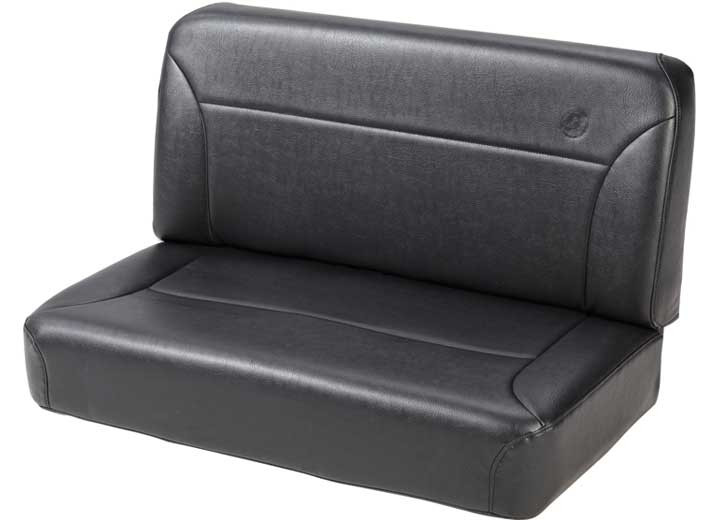Bestop Inc. - Trailmax Ii Vinyl Fixed Rear Bench All Cj & Wrangler Vehicles 5595 Black - BES39437-01