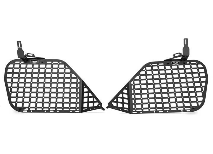 DV8 Offroad - 10c 4runner Rear Window Molle Panels Black - DVEMPT3-01