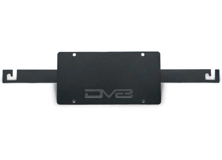 DV8 Offroad - 21c Brongo Factory Front Bumper Center License Relocation Bracket - DVELPBR-04