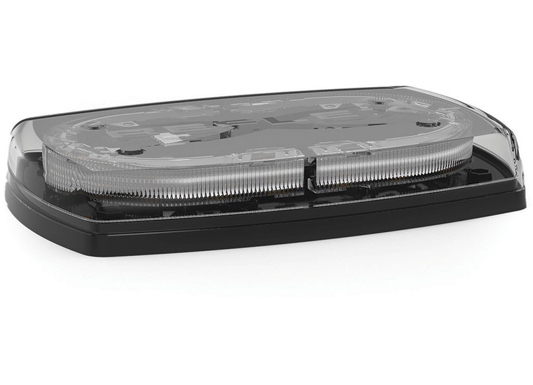 Ecco Safety Group - Led Microbar 10in 1224v Permanent 4bolt Mount Clear Lens/amber & Blue Leds Class I - ECC5540CAB
