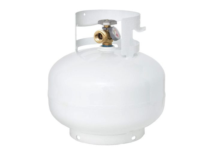 Flame King - 11lb Squatty Lp Cylinder W/opd & Gauge - FLKYSN11SQT
