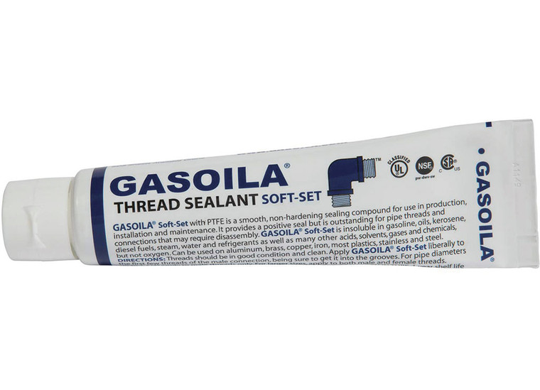 Gasoila - Gasoila Softset Thread Sealant With Ptfe 2 Oz Tube - GOASS02
