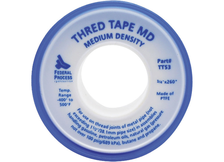 Gasoila - Gasoila Thred Tape Md White 3/4in X 260in Roll - GOATT53