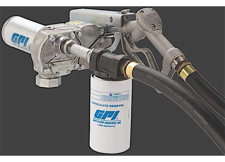 Great Plains Industries - Pump Sys.m180s 12vdc (with Filter) - GPI110612-01