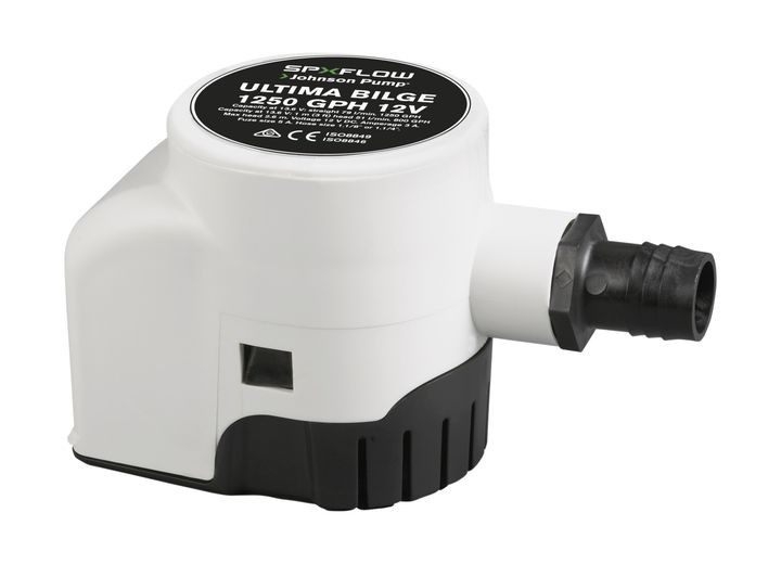Johnson Pump - Ultima Bilge 1250 Gph 12v Int. Switch - JNP32-47261-002