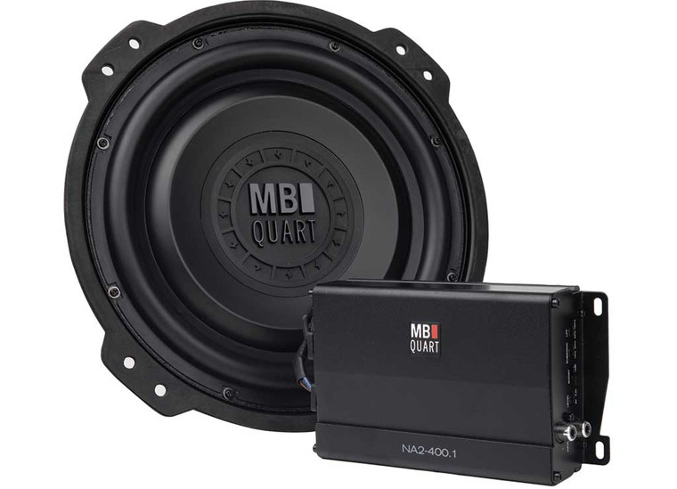 MB Quart - Mbq Jeep Wrangler Jl Tuned Audio Package W/ 400w Complete Oem Premium 10 In Subw - MBQMBQJL-SUBR-1