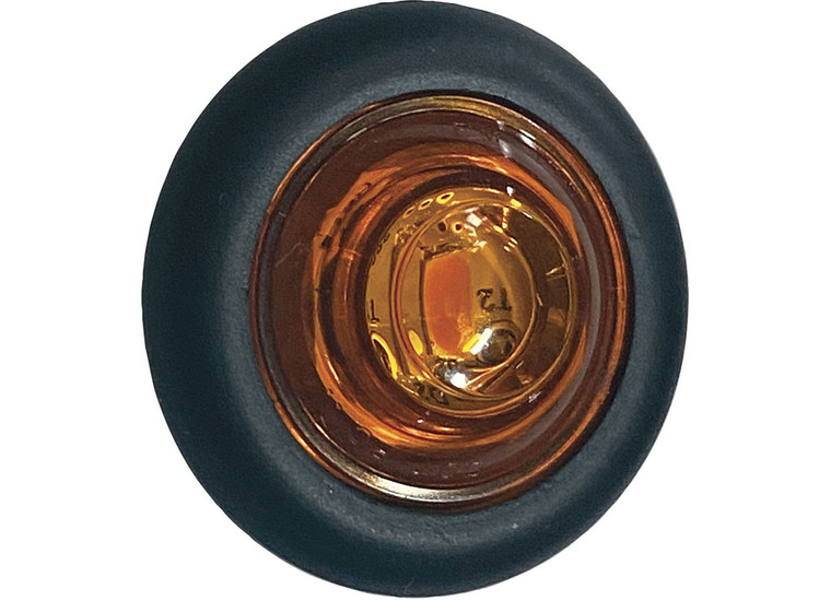 Peterson Manufacturing - 3/4 In Pcrated Led Clearance/side Marker Light Amber - PEMV177A