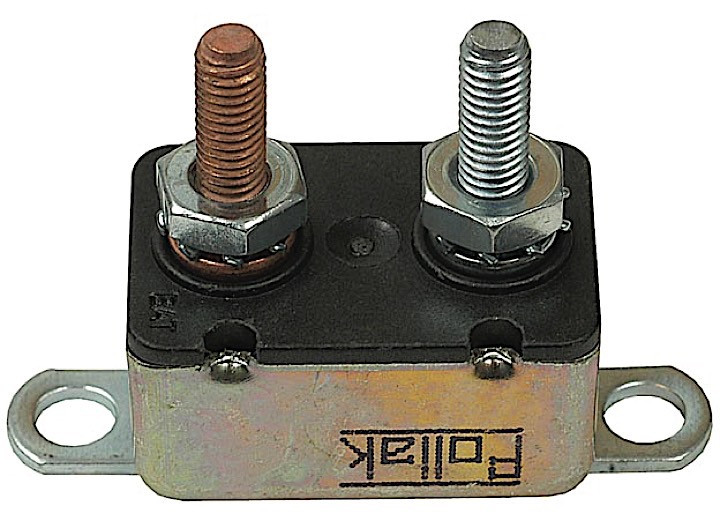 Pollak Engineered - Metal Single Pole Therm Type 50 Amp Circuit Breaker Pkg - POL54-550P