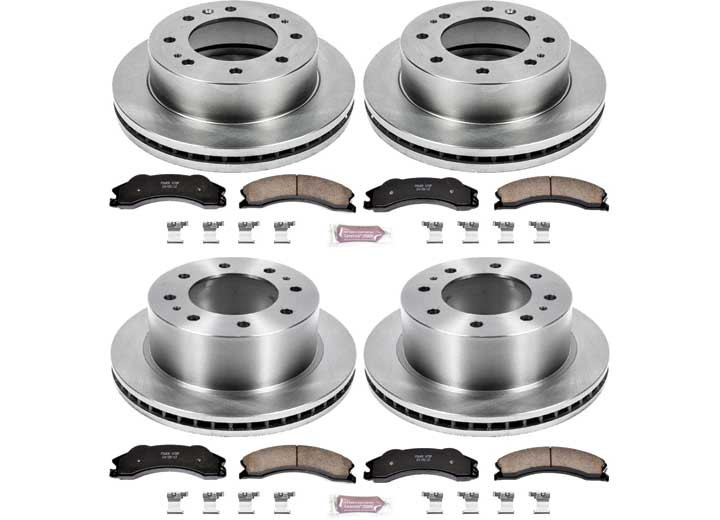 Powerstop - Autospecialty Stock Replacement Brake Kit - PSBKOE5561