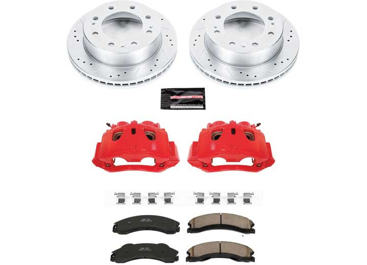 Powerstop - Z23 Evolution Sport Brake Upgrade Kit With Calipers - PSBKC5559