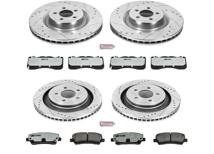 Powerstop - Z26 Street Warrior Performance Brake Kit - PSBK6810-26