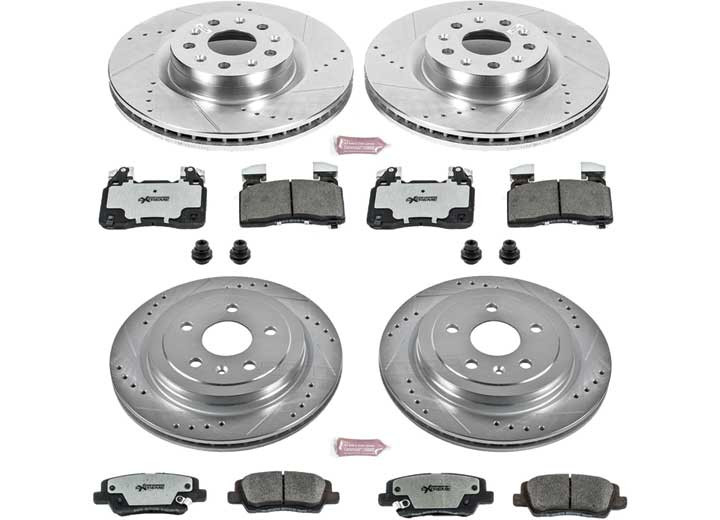 Powerstop - Z26 Street Warrior Performance Brake Kit - PSBK6997-26