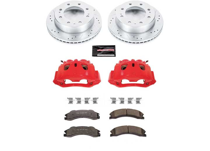 Powerstop - Z36 Truck And Tow Performance Brake Kit With Calipers - PSBKC5559-36
