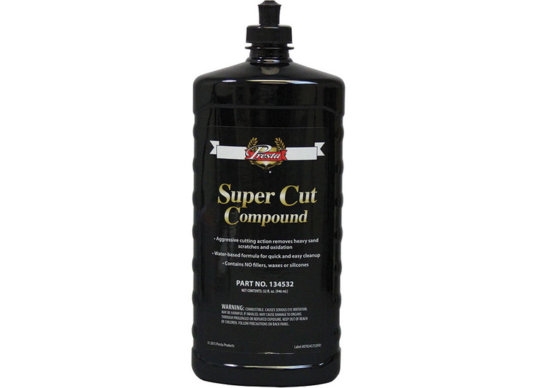 Presta - Super Cut Compound For Removing P800 Grit Heavy Sand Scratches And Oxidation32 Oz - PSA167432