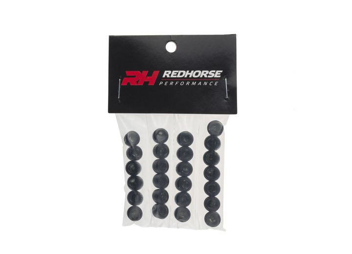 Red Horse Performance - 02 (1/8inch) Npt Socket Head Pipe Plugblack25pcs - RHP932-02-25-2
