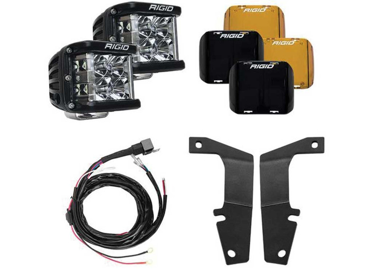 Rigid Industries - 1020 4runner Apillar Light Kit Includes Dss Flood - RIG46703