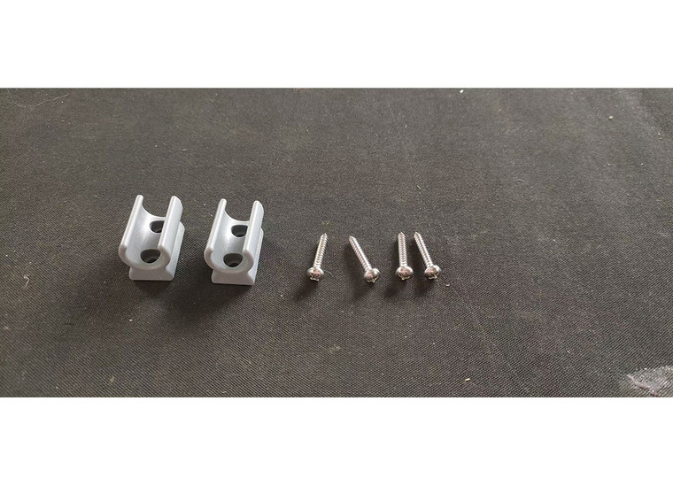 RV Pro - Wall Bracket Set For Hand Crank  White - RVCRVP0010WB-HCW