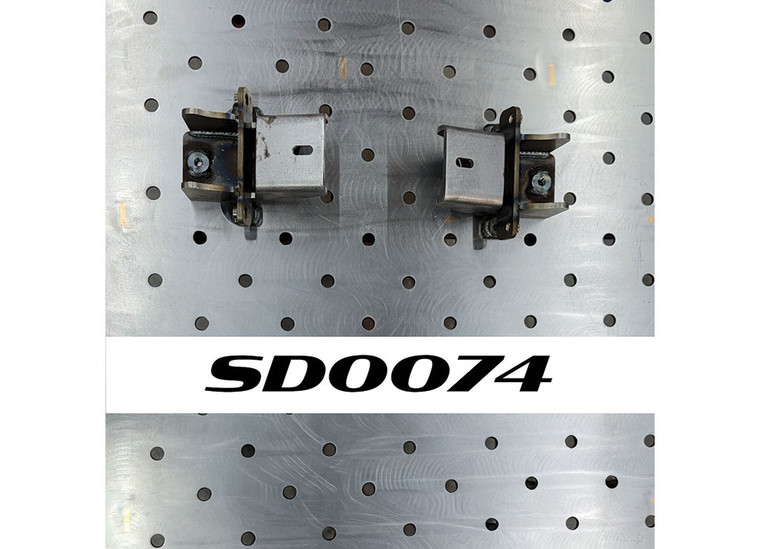 Savvy Offroad - 20c Gladiator Bolt On Slider Bracket Supplement Kit Raw - SVYSD0074