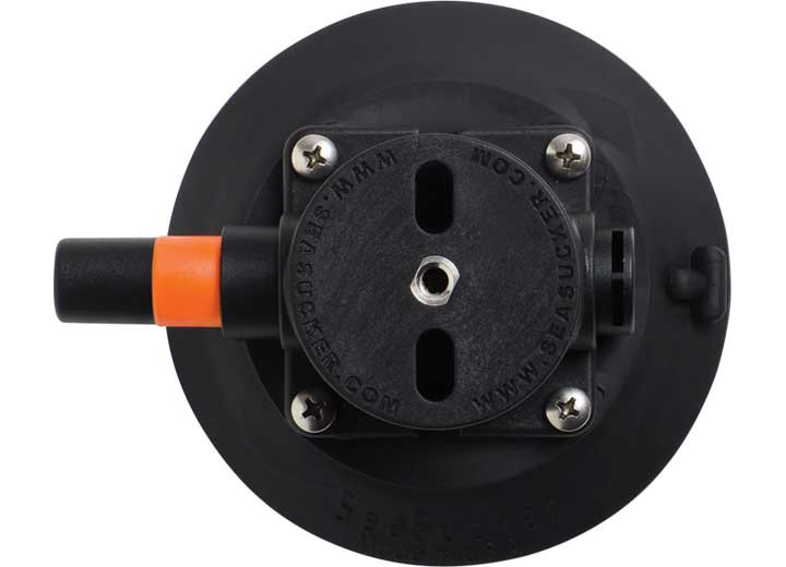 SeaSucker - 4.5in Seasucker Vacuum Cup; Rated 120lbs; Black - SEAVM1001B