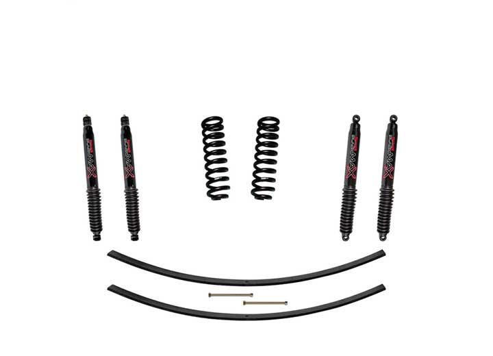 Skyjacker Suspension - 2kit0811f250gas4blk Ma - SKYF820K-B