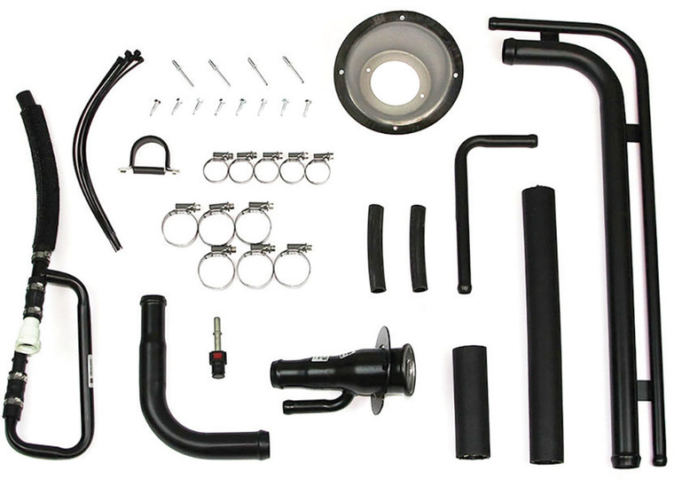 Transfer Flow - Ford Gasoline Front Tank Straight Filler Neck For Box Delete For Pickups W/ 56in Ca - TFL0200113199