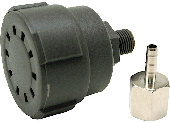 Viair Corporation - Remote Intake Air Filter Assembly Plastic Housing 1/8in M Npt (use With P/n 00 - VIA92619