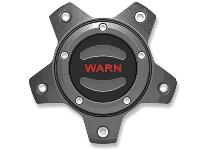 Warn - Epic Cntr Cap Wheel Gr Red - WAR106684