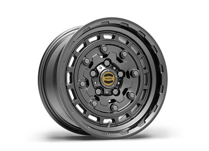 Warn - Epic Wheels Jack Hammer Gunmetal 17x8.5 5x5 (5x127) Bolt Pattern 0 Offset - WAR106690